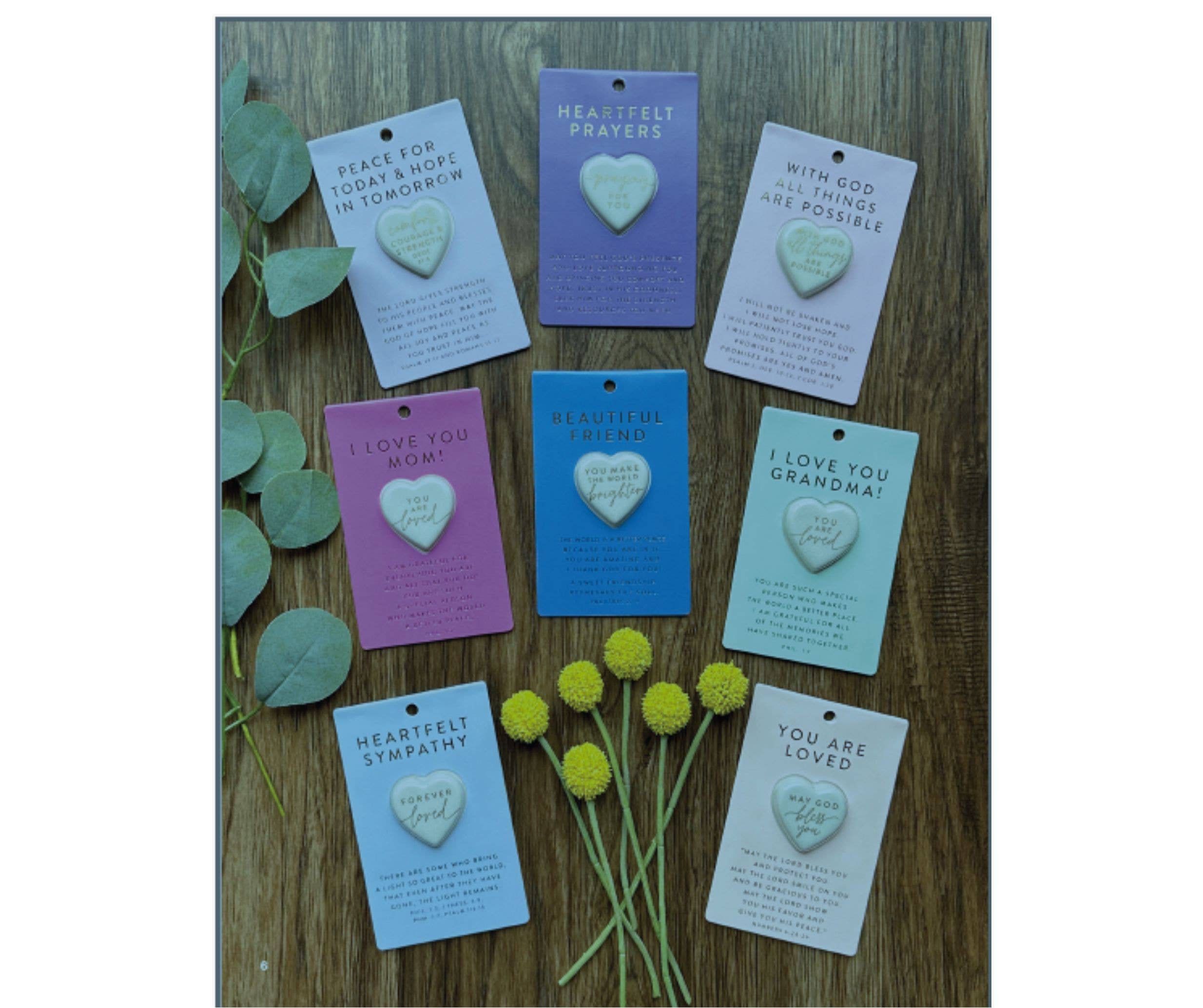 LCP Heart Stone Card Beautiful Friend