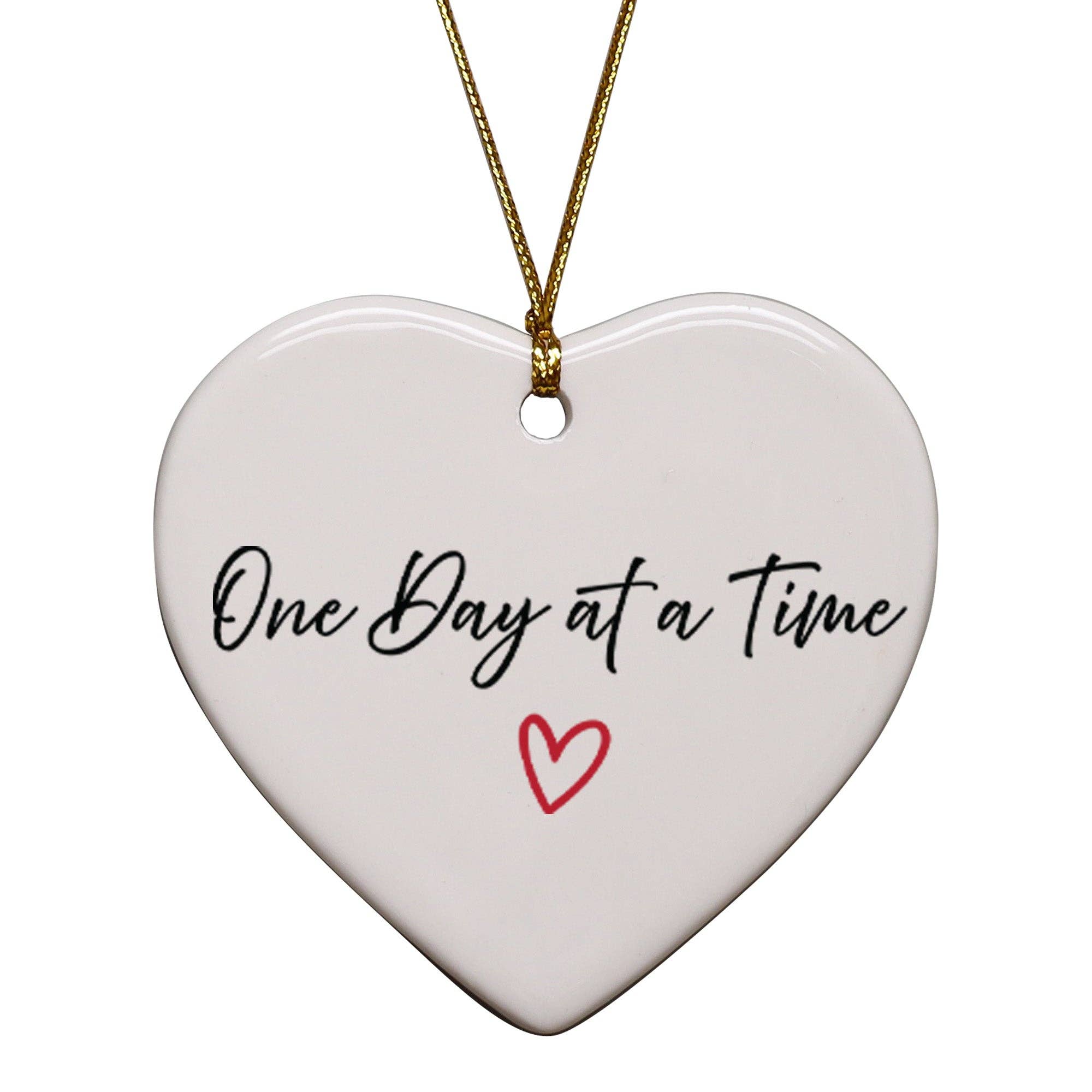 One Day At A Time Keepsake Ornament