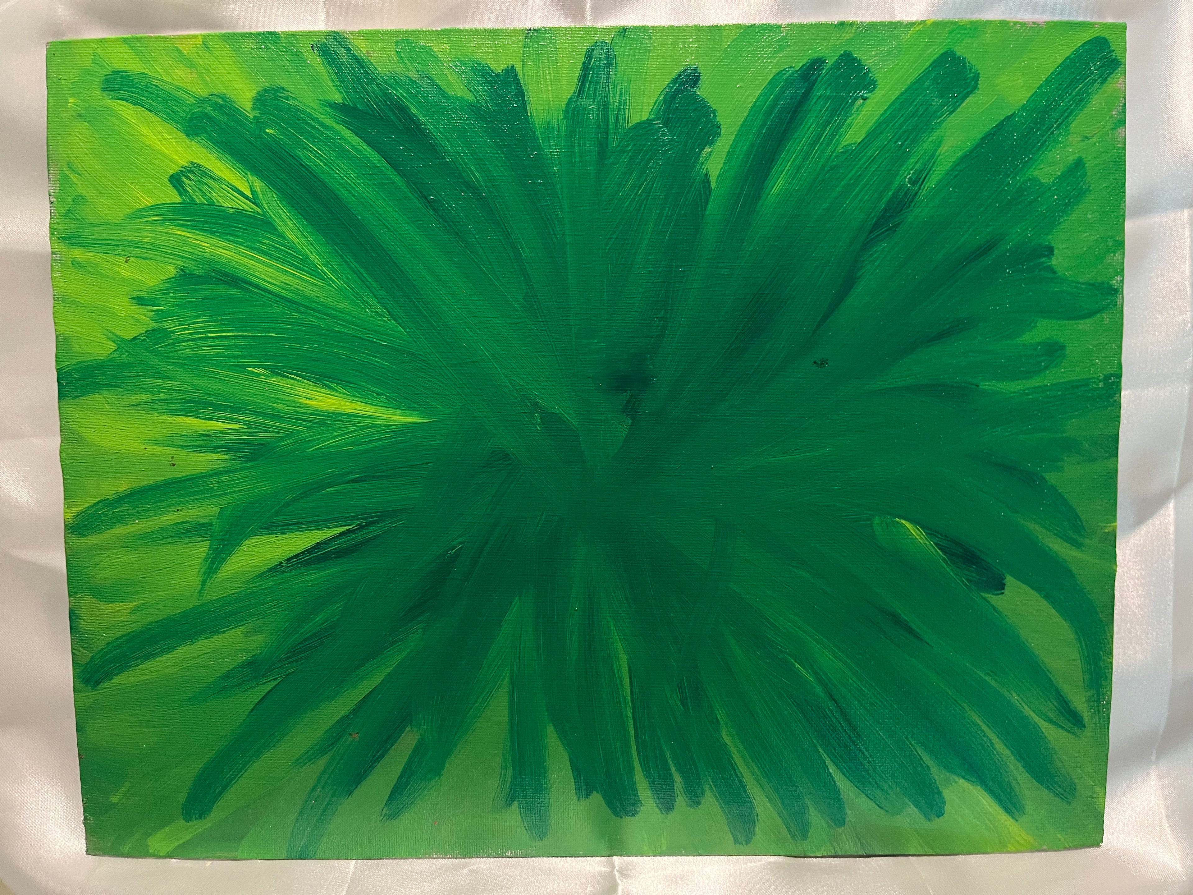#327-Green Splash (Original, In Development)